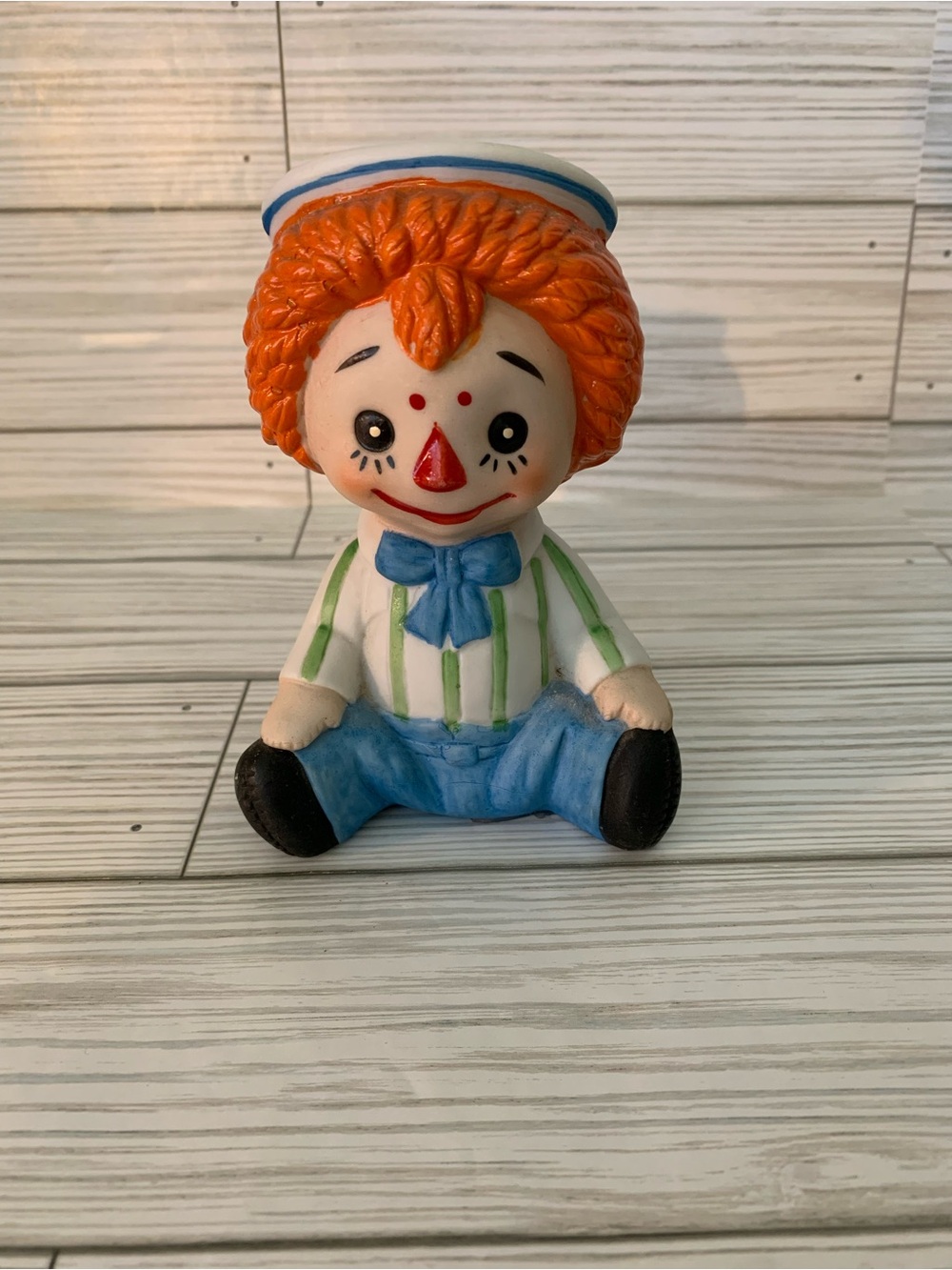 Vintage Raggedy Ann & Andy Porcelain nightlight 1970’s